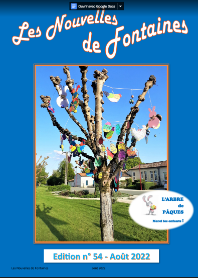 couverture bulletin été 2022